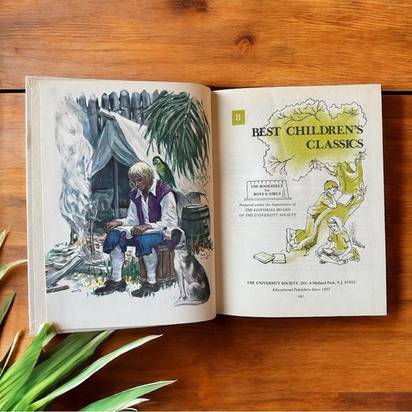 BEST CHILDREN’S CLASSICS - Volume 8 | Bookshelf for Boys & Girls 1979 Hardcover - Picture 9 of 15
